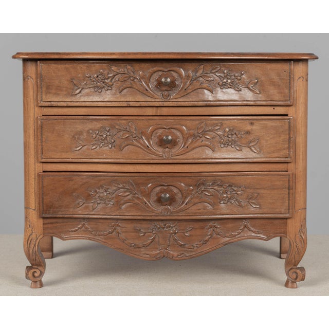 Wood French Louis XV Style Miniature Sample Commode For Sale - Image 7 of 9
