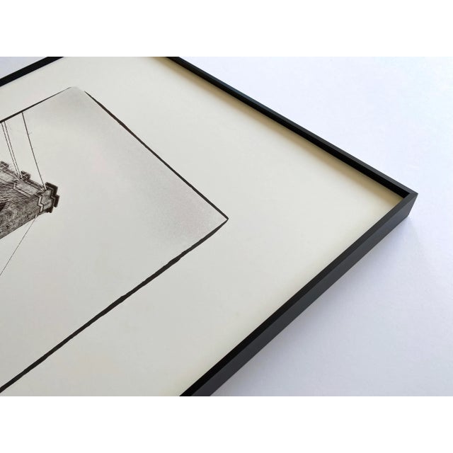 Andy Warhol Foundation Lithograph Photo Print Framed Special Edition New York Poster " Bridge " 1986 For Sale - Image 9 of 12