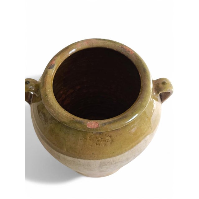 Antique Spanish Terracotta Olive Oil Jar with Patina, 1890s For Sale - Image 13 of 18