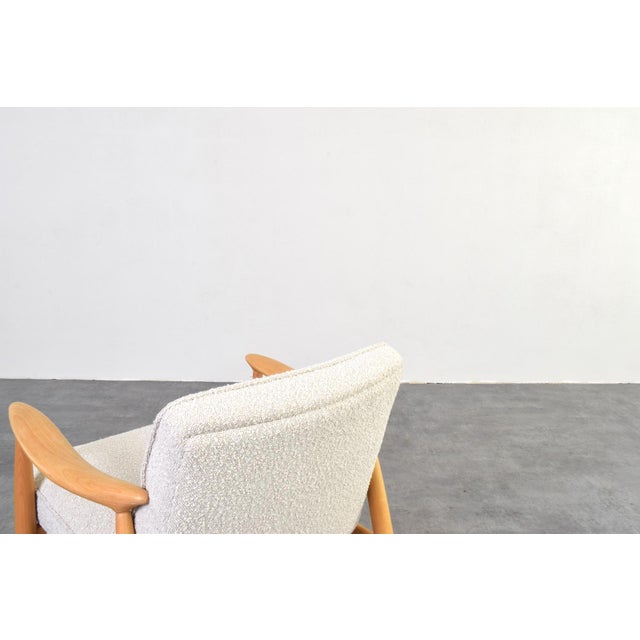 Mid-Century Modern Lounge Chairs by J. Kędziorek, 1960s, Set of 2 For Sale - Image 16 of 17