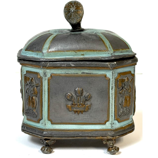 Regency “Brighton Pavilion” Tea Caddy or Tobacco Box England, circa 1820–1830 For Sale - Image 13 of 18