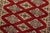 Textile Bokhara Jaldar Rug 2’7” X 4’3” Red Wool Tribal Hand-Knotted Oriental Carpet For Sale - Image 7 of 11