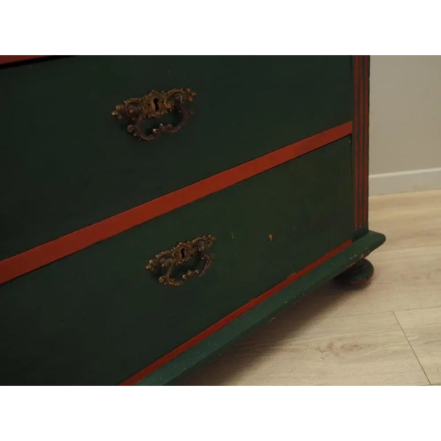 Vintage Danish Pine Chest of Drawers, 1950s For Sale - Image 13 of 18