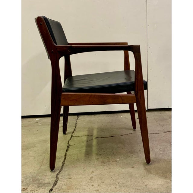 1960s Danish Rosewood Armchair For Sale - Image 13 of 18