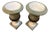 Pair of Pedestal, Botanical Urns For Sale