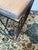 Driftwood + Patinated Bronze End/Side Table For Sale - Image 9 of 12