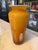 Elevate your mid-century modern collection with this stunning, hand-blown cased art glass vase. Featuring a striking...