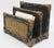 Boho Chic Vintage Boho Chic Burnt Bamboo Letter Rack For Sale - Image 3 of 11