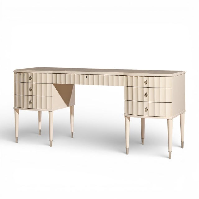 Contemporary Barbara Barry for Baker Furniture Vanity Desk For Sale - Image 3 of 10