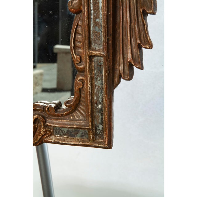 Pair of Early 1900s Antique Italian Giltwood Mirrors For Sale - Image 14 of 15