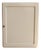 Vintage Wall-Mounted Medicine Cabinet in Ivory-Painted Wood, 1970s For Sale