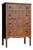 Antique Quarter Sawn Tiger Oak Chest of Drawers For Sale