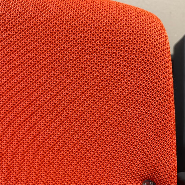 Hightower Modernist Stackable Arm Chair, Orange For Sale - Image 12 of 12