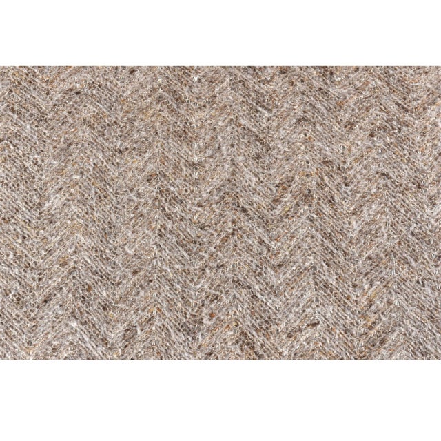 Textile Vladimir Kagan Style 9-Piece Curved Modular Sofa Sectional For Sale - Image 7 of 18