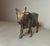 Figurative Antique 1920's Cast Iron Gold Cow Animal Still Coin Penny Bank – A.c. Williams For Sale - Image 3 of 11