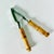 1970s 1970s Vintage Hollywood Regency Coastal Boho Chic Bamboo Handle Nutcracker For Sale - Image 5 of 10