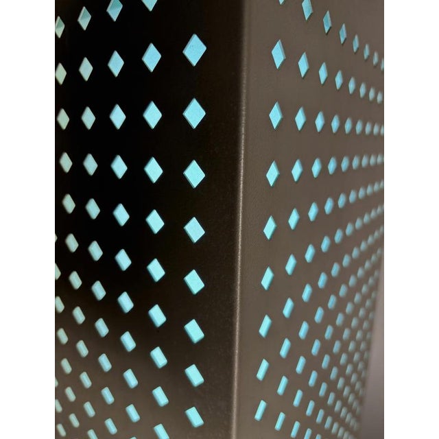 Metal WWF Tower Table or Floor Lamp by Matteo Thun and Andrea Lera for Bieffeplast, Italy, 1980s For Sale - Image 7 of 11