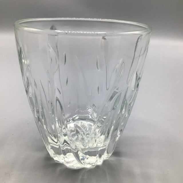 Cristal d' Arques Cristal D’Argues Durand “Cassandra” Crystal Set With 4 Highball and 6 Lowball-Set of 10 For Sale - Image 4 of 13