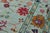 1990s Shabby Chic Oushak Kaiser Blue Wool Rug - 9'3'' X 12'1'' For Sale - Image 5 of 8