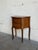 Brown Rosewood and Teak 2-Drawer Entry Table With Cabriole Legs Denmark Mid-Century Modern 1960s For Sale - Image 8 of 9