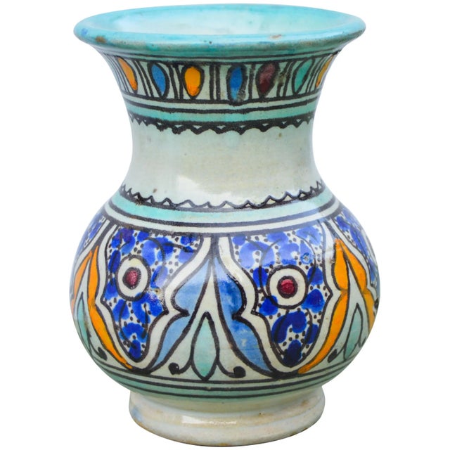 Early 20th Century Antique Andalusian Ceramic Vase For Sale - Image 5 of 10