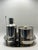 Late 20th Century Complete Vintage Mid-Century Modern Stainless Steel Bar Set With Ice Bucket, Cocktail Shaker & Serving Tray - 5 pcs For Sale - Image 5 of 8