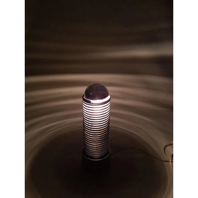 Silver Spring Lamp by Heinz Brenker for Guzzini, 1972 For Sale - Image 8 of 12