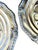 Late 19th Century Pair of Odiot Silver Plate Wine Coasters: French Antique Trivets For Sale - Image 5 of 6