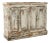 19th Century France Antique White Wood Storage Cabinets & Cupboards For Sale