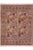 Shabby Chic Floral Square 1990's Pak-Persian Gray/Gray Wool Rug - 7'11'' X 8'1'' For Sale - Image 9 of 9
