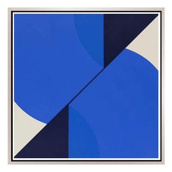 Cuadratura #04 Framed Print on Canvas by Rodrigo Martin For Sale