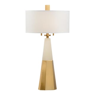 Chelsea House Winfield Lamp in Alabaster For Sale