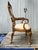 Set of 8 Vintage Queen Anne Dining Chairs With Carved Cabriolet Legs and Splats For Sale In New York - Image 6 of 12
