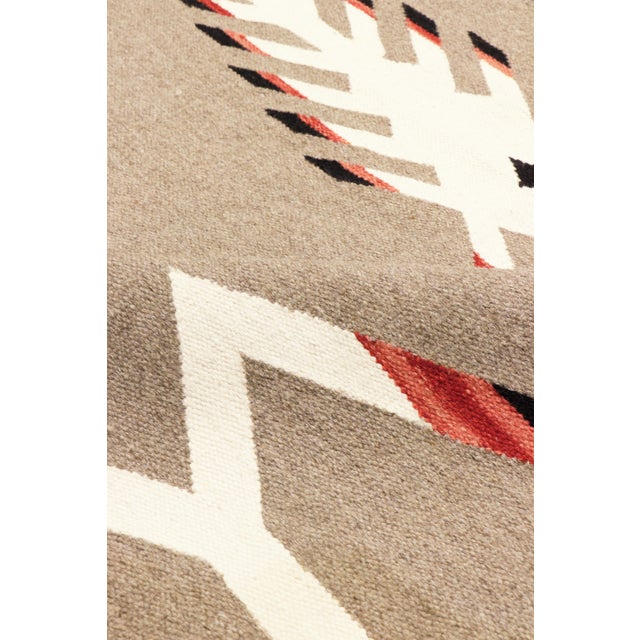 Pasargad Home Tuscany Mocha Wool Area Rug- 8' 9'' X 12' 1'' For Sale - Image 4 of 5