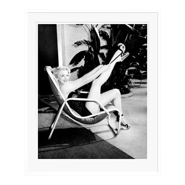 Marilyn Monroe: Hollywood's Glamour Icon White Framed For Sale