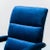 Vintage Lounge Chair in Metal and Blue Velvet, 1960s For Sale - Image 4 of 10