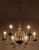 Dutch Six-Arm Chandelier in Brass For Sale - Image 4 of 5