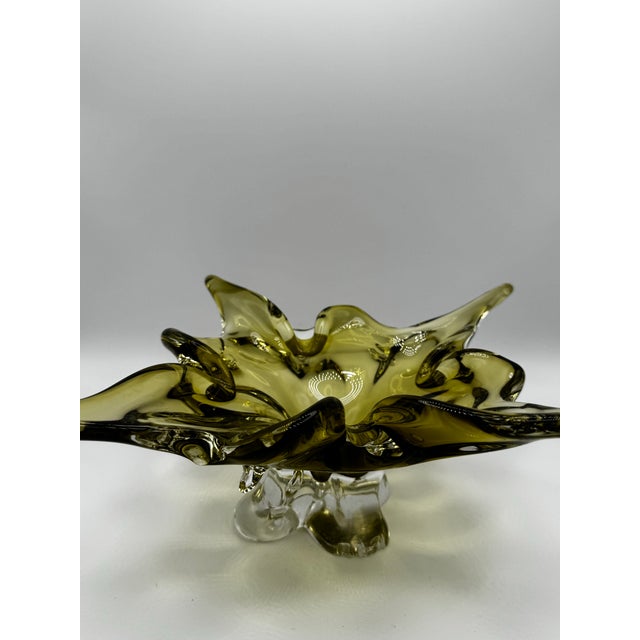 1960s Emerald Green Splash Bowl For Sale - Image 11 of 12