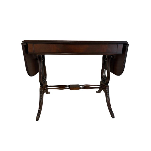 1920s Robert W Irwin Harp Table For Sale - Image 13 of 17