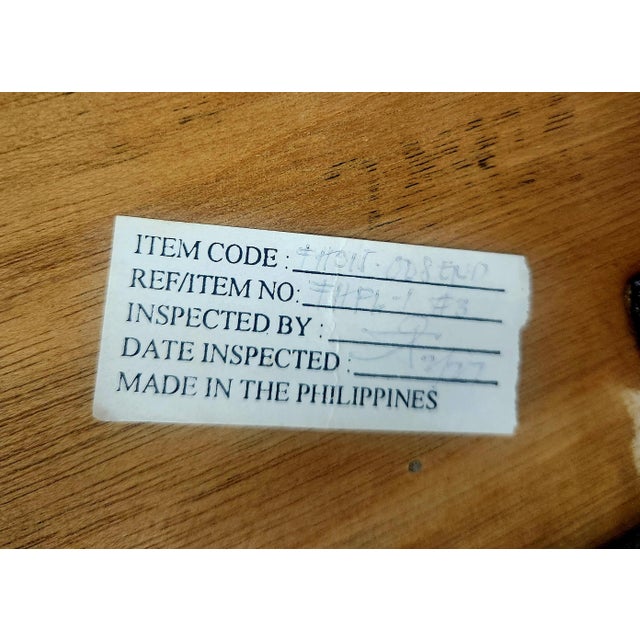 Late 20th Century French Art Deco Style Iron and Marble End Table For Sale - Image 11 of 13