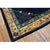 1930s 1930s Navy Blue 4 Pointed Star Medallion Antique Chinese Peking Room Size Rug For Sale - Image 5 of 9