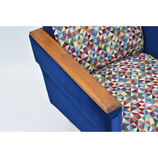 An armchair manufactured in poland in the 1960s for typically recreational purposes. The main goal was to get a piece of...