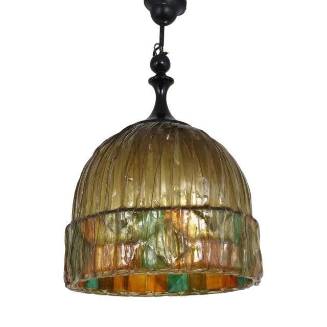 Resin Pendant, Netherlands, 1970s For Sale