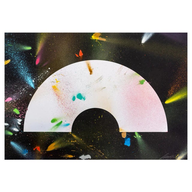 Liam Hopkins, Corona Paintborne 1.1, Spray Paint on Paper For Sale