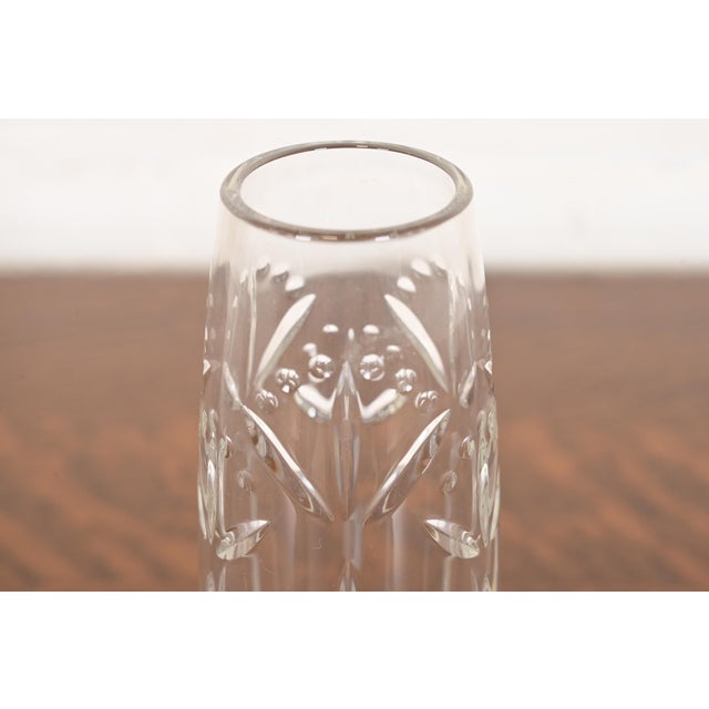 Tiffany and Co. Tiffany & Co. Cut Crystal Vase For Sale - Image 4 of 10
