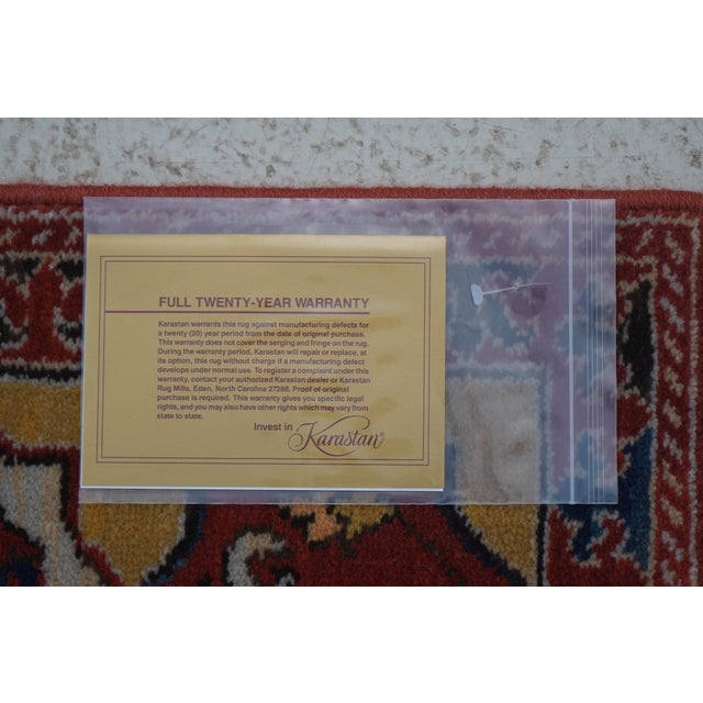 Karastan Colonial Williamsburg Approx. 6x9 Rug For Sale - Image 16 of 17