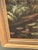 Coffee Vintage Monumental Original Everglades Oil Painting on Canvas For Sale - Image 8 of 12