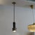 Bronze Italian Brass and Enameled Aluminum Pendant Light For Sale - Image 8 of 9