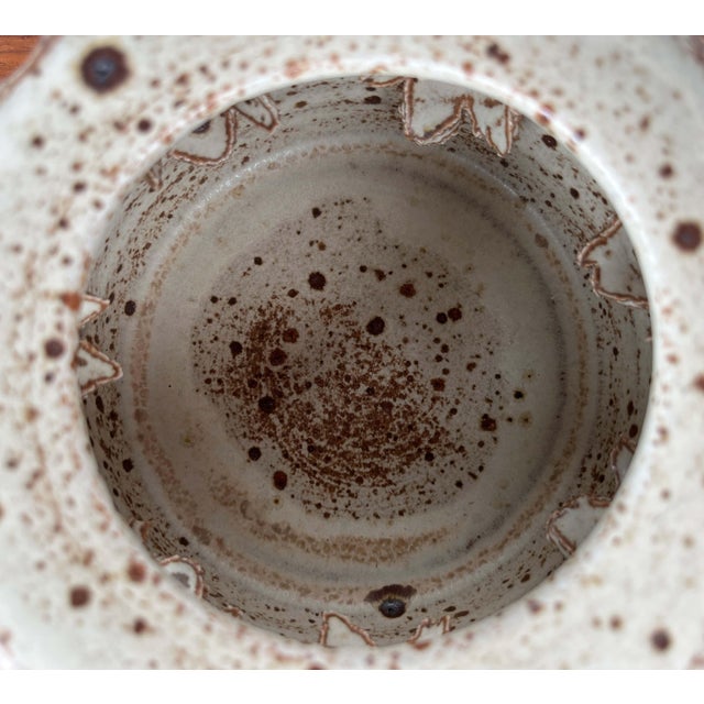 Ceramic Mid-Century Modern Danish Studio Pottery Candleholder from Tingkeramik, 1960s For Sale - Image 7 of 18