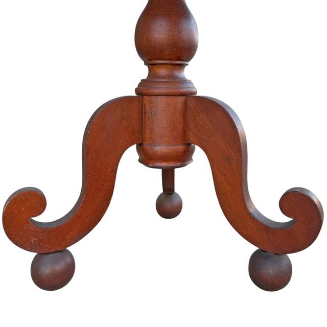 19th Century American Empire Side Table For Sale - Image 10 of 14